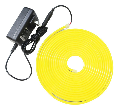 Manguera Led Neón Flexible Con Adaptador 5 M Ext. Ip66 12v