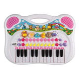 Piano Teclado Infantil Musical Sons Animais Bebê Divertido