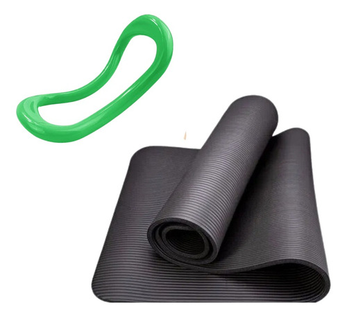 Set Yoga Fitness Pilates Mat Nbr + Anillo 106