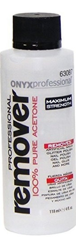 Removedor De Esmalte De Uñas Onyx Professional 100% Acetone