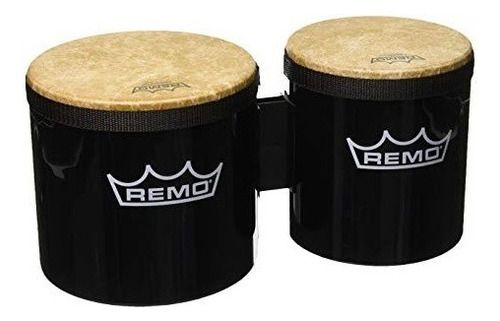 Bongo Remo Asia 6 +7  Bg-5300-70 Parche Fiberskyn Term.black