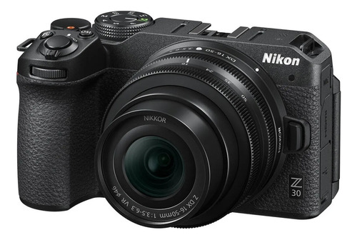 Câmera Nikon Z30 Com Lente Z 16-50mm Mirrorless 4k  C/ Nfe 