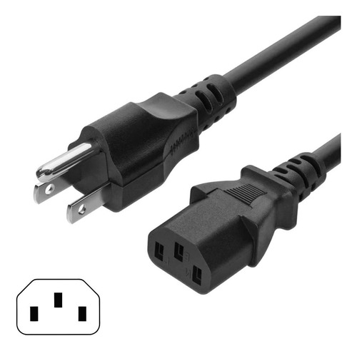 Cable De Poder / 3 Metros - Pc C13