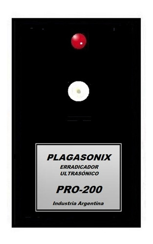 Fumigador Ultrasonico Ratas Pro-200 Plagasonix Industria Argentina Ventas Por Mayor Y Menor Ultrasonido Sin Venenos