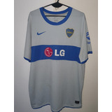 Camiseta Boca Juniors 2010 LG Gris Match Palermo Talle Xxl