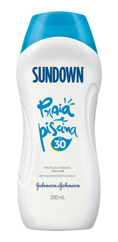 Sundown Praia E Piscina Fps 30 - Protetor Solar 200ml