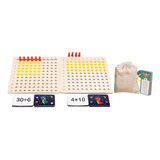 Tablero De Multiplicación Y División Montessori, Material