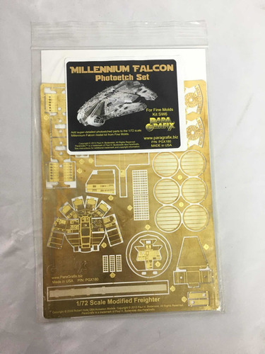 Paragrafix Millennium Falcon Halcon Milenario 1/72 Finemolds