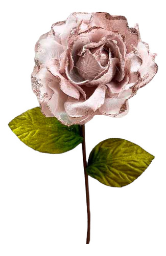           Rosa 15x56cm Velvet Organza Rosado Palid