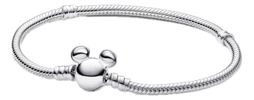 Pulsera Pandora Disney Cierre Mickey Mouse Plata Ale 925