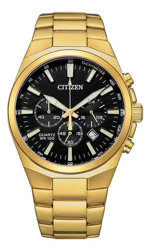 Reloj Hombre Citizen Cronometro An8173-51e Agente Oficial M