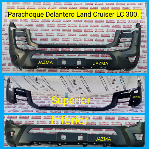 Parachoque Delantero Land Cruiser Lc 300 2021 2022 Foto 4