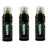 Repelente Com Icaridina Spray Fullrepel 100ml Kit 3un.