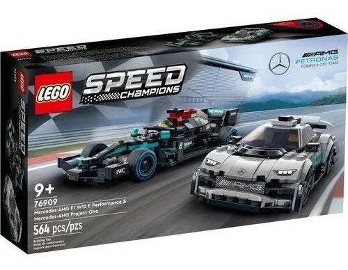 Lego Speed Champions - Mercedes Amg F1 Y Project One (76909) Cantidad De Piezas 564