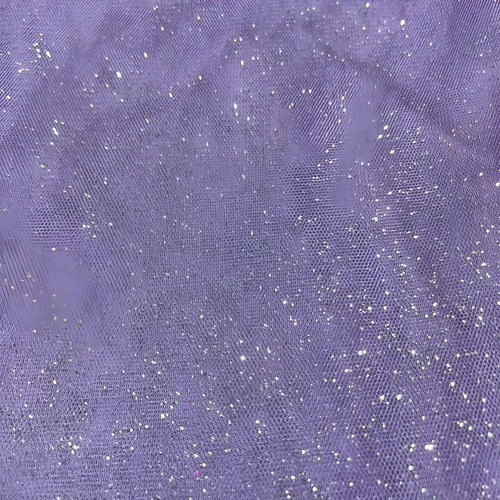 4 Metros De Tule Cristal Com Glitter Qualidade Top