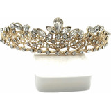 Corona Tiara Reina Carnaval Cristales Comunion Novia Xv C-05