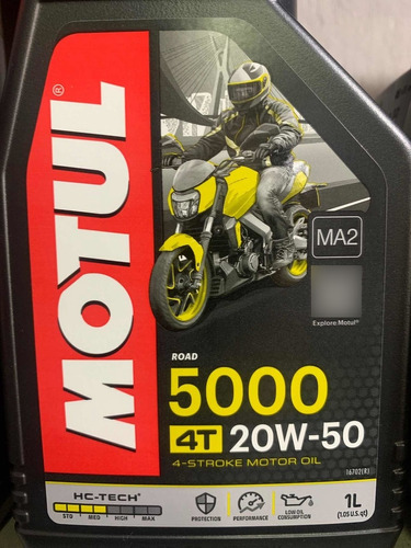 Aceite Motul 5000 4t 20w50 Moto 