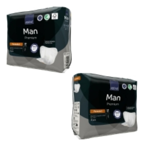 Kit 2 Absorvente Geriátrico Masculino Abena Abri Man Premium