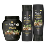 Shampoo,condicionado,creme Manteiga De Karité Skala Nutrição