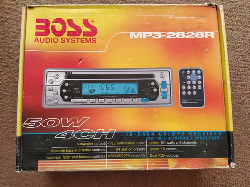 Estere Boss Audio Sistema Mp3-2828r Para Reparacion