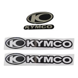 Emblemas Kymko Agility Frontal + Emblemas De Piso Par
