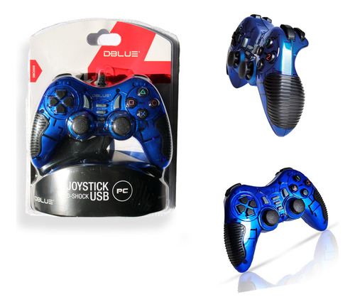 Control Joystick Mando Usb Para Pc Azul