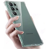 Capa Anti Impacto Para Samsung Galaxy S22 Ao S23 Ultra Cor Transparente