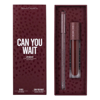 Kit Labial Mate Beauty Creations Availabilippy + Delineador Color Can You Wait | Meses sin interés