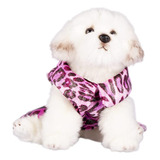 Vestido Barbie Para Mascotas Animal Print Rosa
