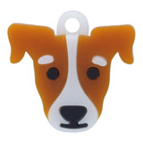 Placa Id Para Perro Fox Terrier. Grabado Incluido