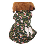 Roupa Roupinha  Pets Vestido  Natal Fim De Ano  Cães E Gatos