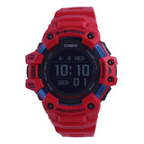 Reloj Casio G-squad Gbd-h1000-1 Inteligente Correa Roja