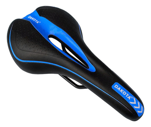 Asiento Para Bicicleta Dakota Mtb-anti Prostatico Super Gel Color Azul