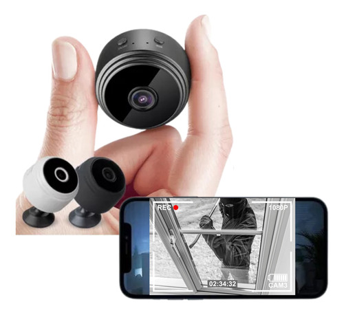 Camera Escondida Espiã Grava Voz Wifi Hd 1080p