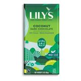 Chocolate Oscuro Lily´s Coconut 55% Cacao Stevia 85g Se