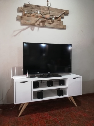 Mesa Para Tv Estilo Nórdico Escandinavo