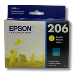 Cartucho Epson T206 Amarillo Original T206420