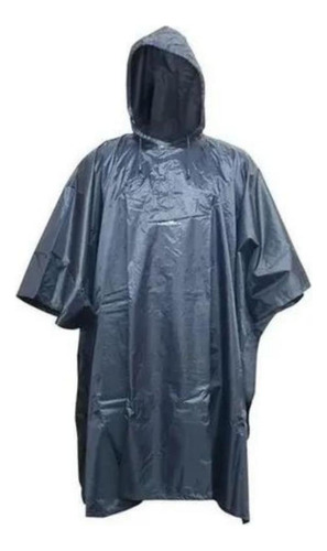 Poncho Impermeable Talla Adultos  Azul 