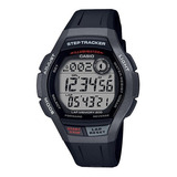 Reloj Casio Hombre Gris Lap Memory Illuminator Ws2000h1avcf Color Del Bisel Negro