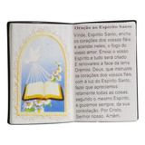 Enfeite Decorativo Em Resina Livro Espirito Santo