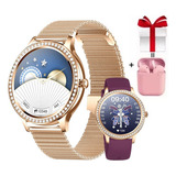 Reloj Inteligente Damas Moda Ak35 Para Xiaomi Huawei Ip67