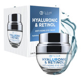 Clear Beauty Crema Para Ojos Con Acido Hialuronico Y Retinia