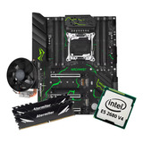 Kit Gamer Placa Mãe Machinist X99 Mr9s Xeon E5 2680 V4 32gb