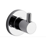 Percha Simple Accesorio De Baño Cromo Acero Inox 