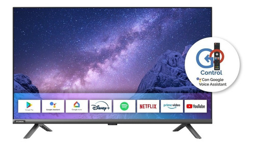 Televisor Hyundai 4k 55  Pantalla Plana Delgado Smart Tv 