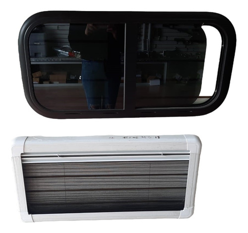 Ventanas Camper Casa Rodante Carros De Arrastre Eng 50x90cm