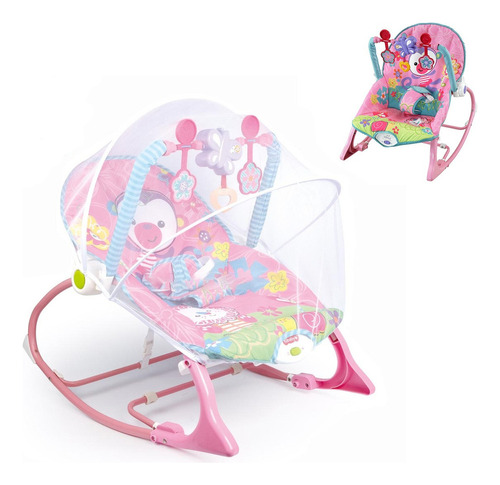 Silla Mecedora, Vibradora Y Musical Para Bebe 3 En 1 Jon Di