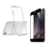 Capa Slim + Pelicula 6d Nano Gel Para iPhone 8 Plus / 7 Plus