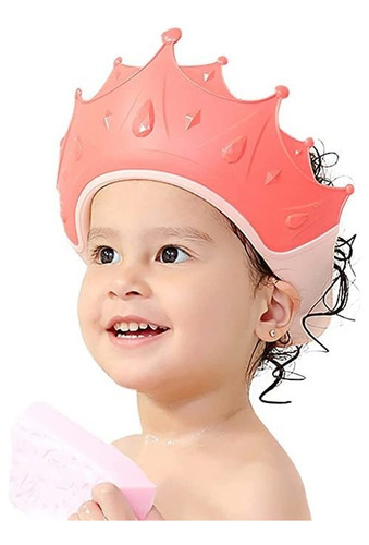 Funupup Gorro De Ducha Para Niños, Ajustable Para El Lavad.