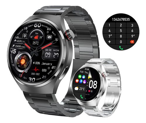 2024reloj Inteligente Gt4 Pro Nfc Llamada Bt Trayectoria Gps